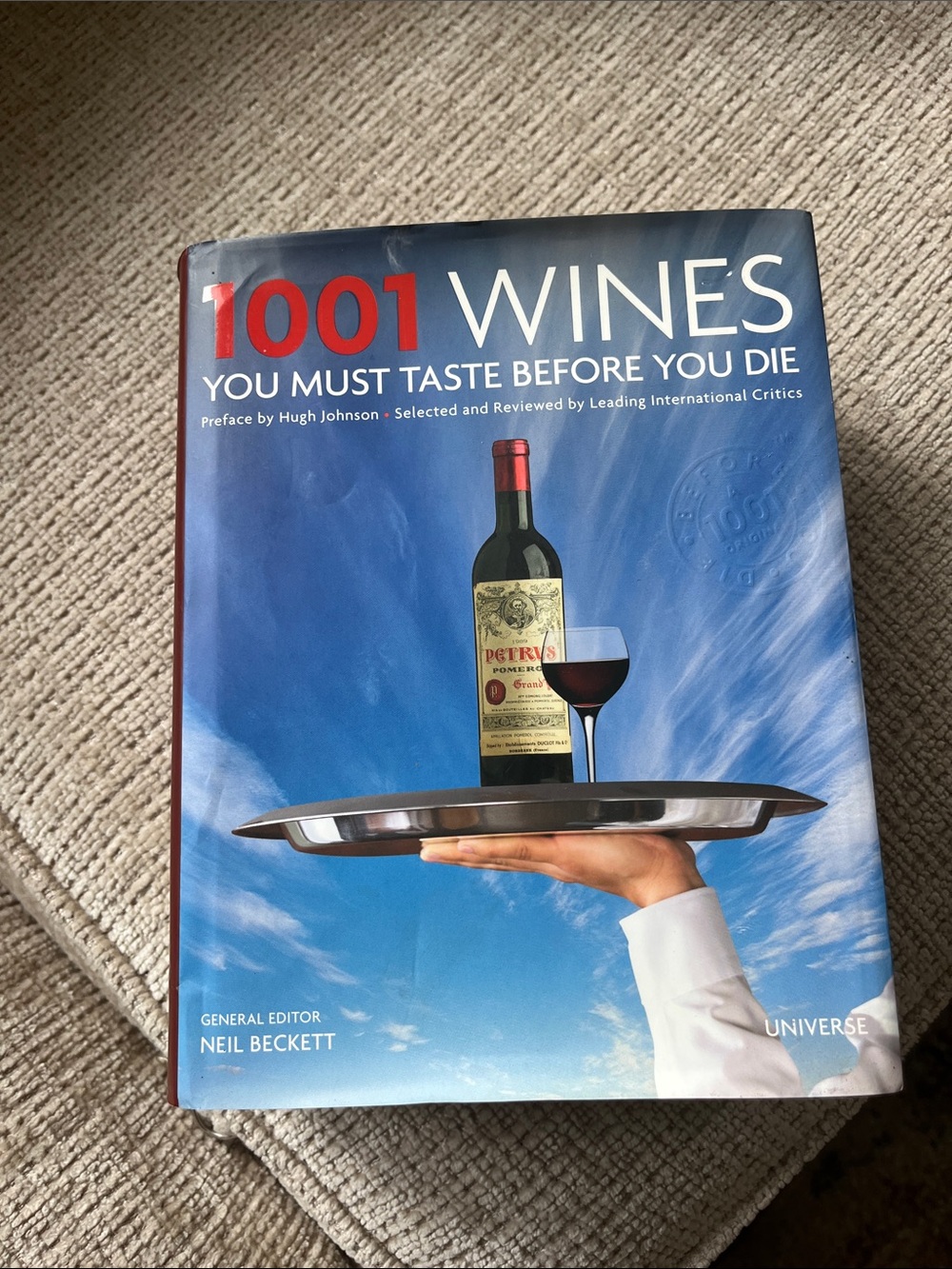 1001 Wines You Must Taste Before You Die - Blue Hardcover